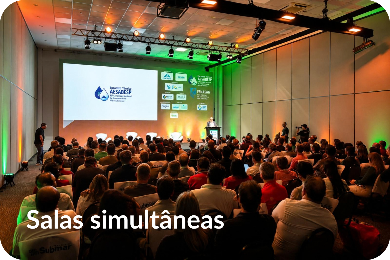Salas simultâneas